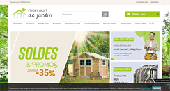 Desktop Screenshot of mon-abri-de-jardin.com